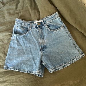 High waisted shorts
